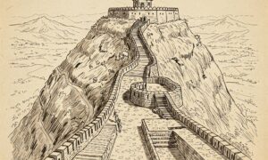 Pratapgarh Stroke Illustration