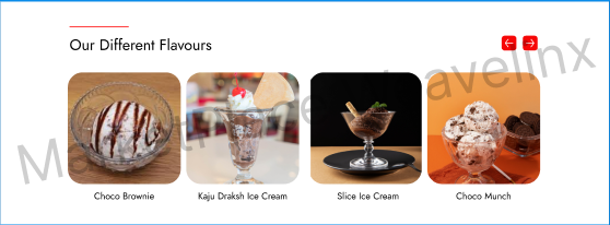 UI Design – Ice Cream Home Page (Figma/PDF) - Image 3