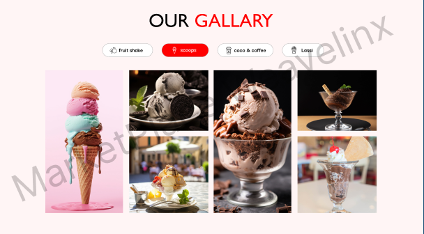 UI Design – Ice Cream Shop Home (Figma/PDF) - Image 5