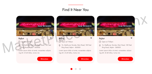 UI Design – Ice Cream Home Page (Figma/PDF) - Image 6