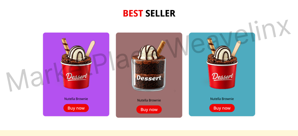 Milkshake Landing Page UI – Figma + PDF - Image 4