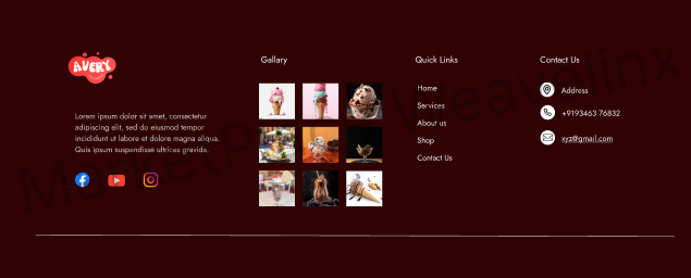 UI Design – Ice Cream Home Page (Figma/PDF) - Image 7