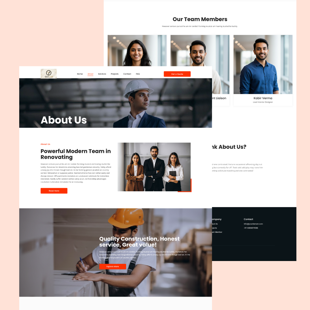 Interior Design Website – Wordpress + Elementor - Image 2