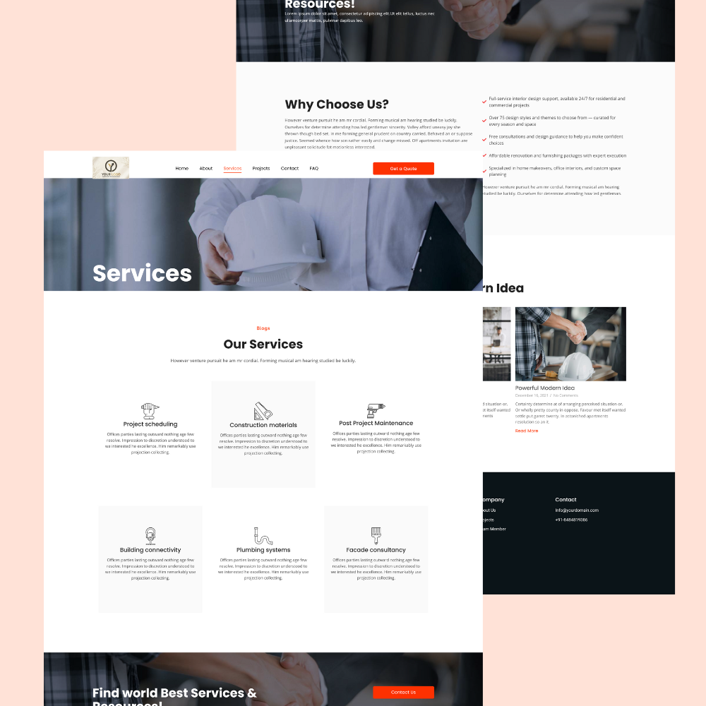 Interior Design Website – Wordpress + Elementor - Image 5