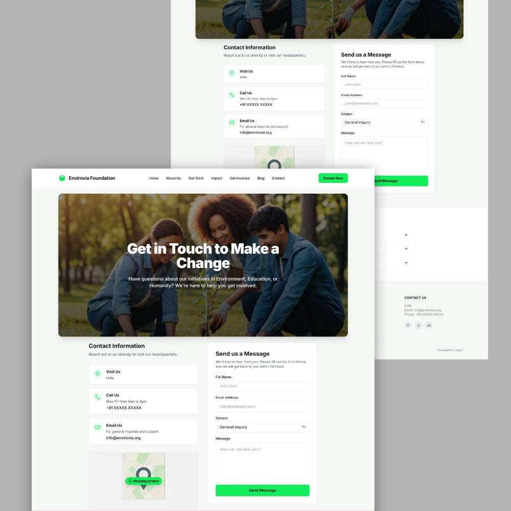 NGO WordPress Website – Static + Blog - Image 6