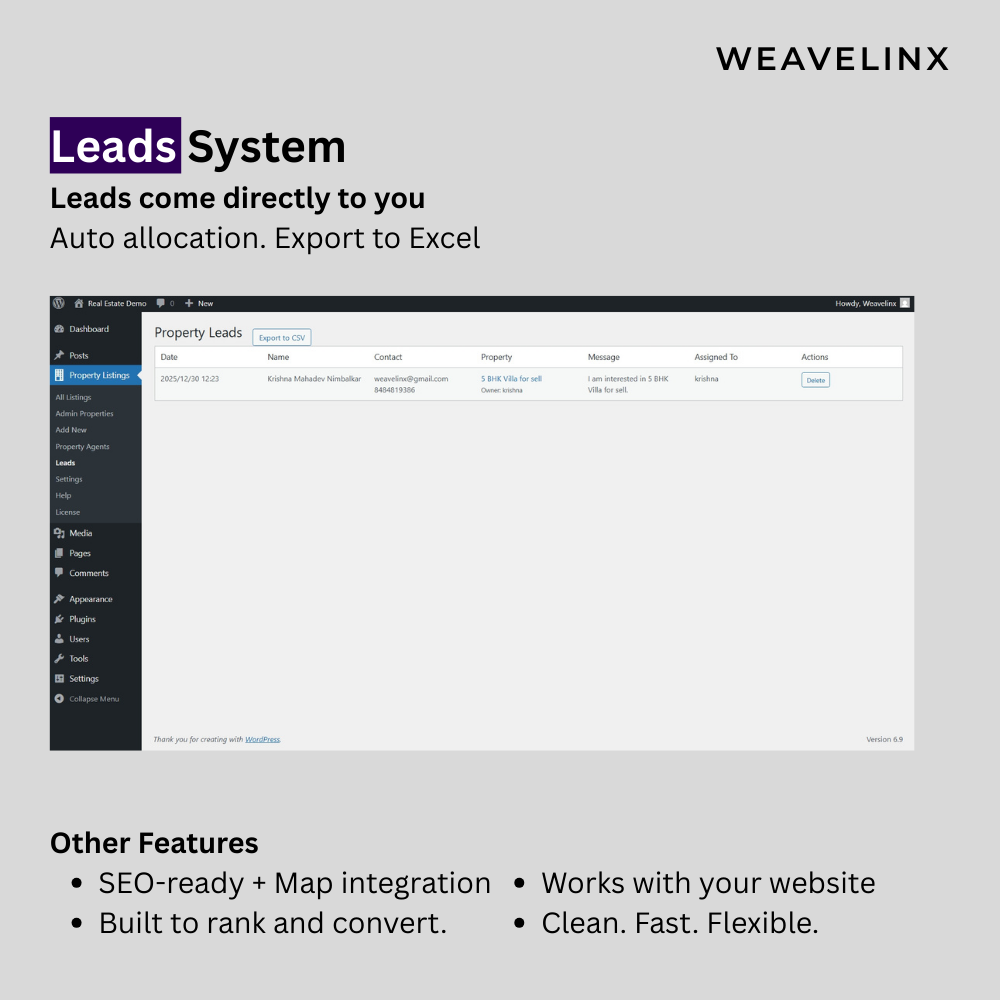 weavelinx property listing plugin preview 7