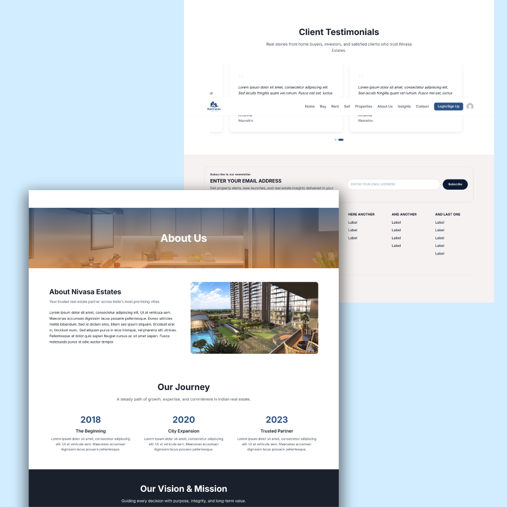 Nivasa Estates - Real Estate WordPress Theme - Image 2