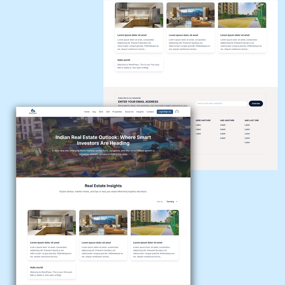 Nivasa Estates - Real Estate WordPress Theme - Image 3