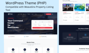 Nexus Estates – Real Estate WordPress Theme
