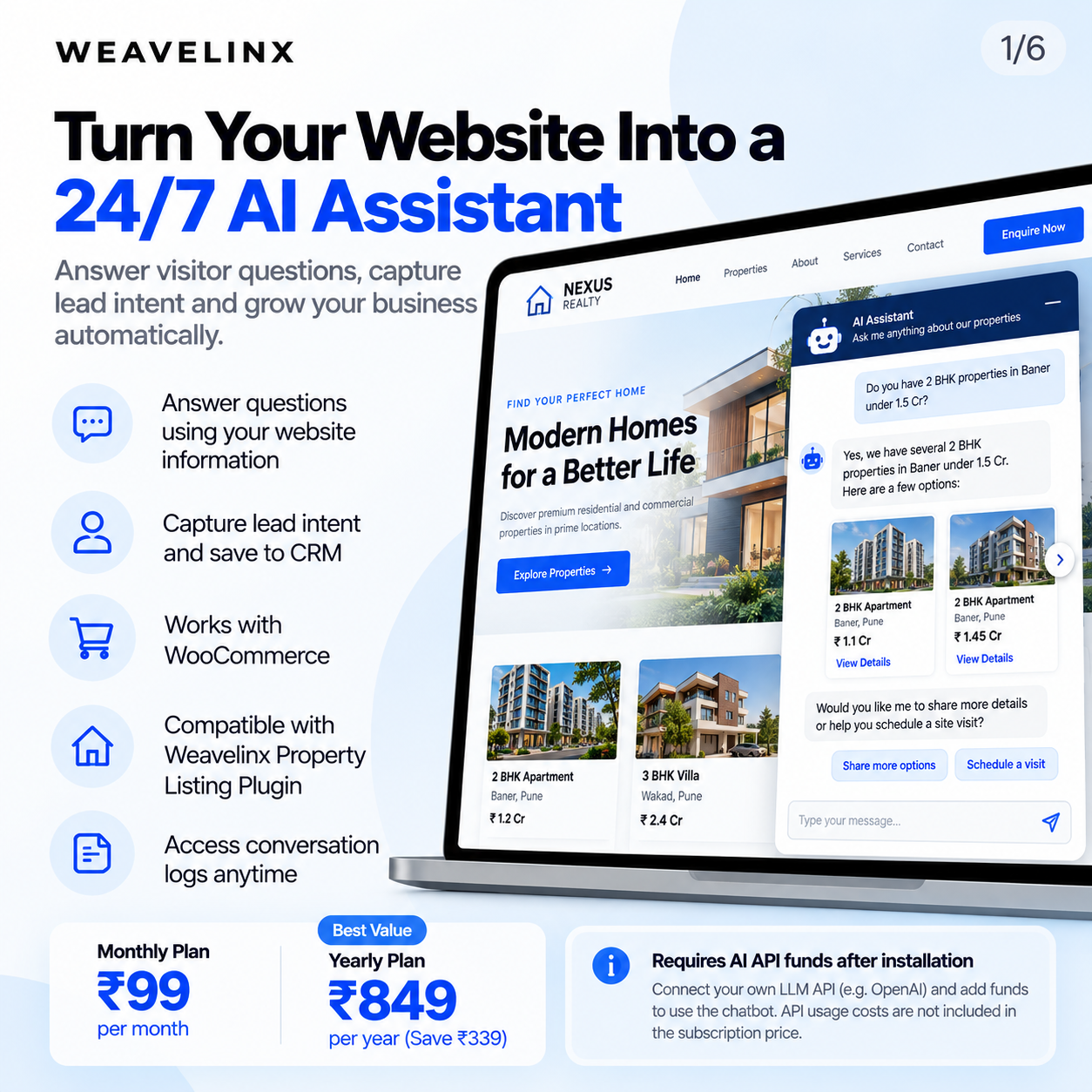 Weavelinx Chatbot